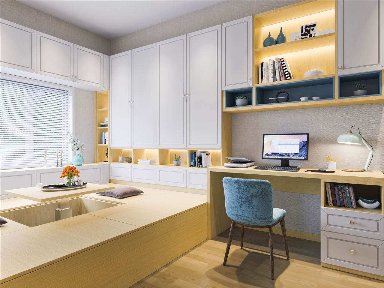 茉影秋香生态板-板材全屋定造案例