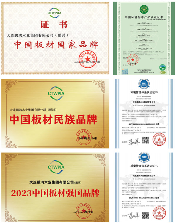 Z6人生就是博板材品牌荣誉