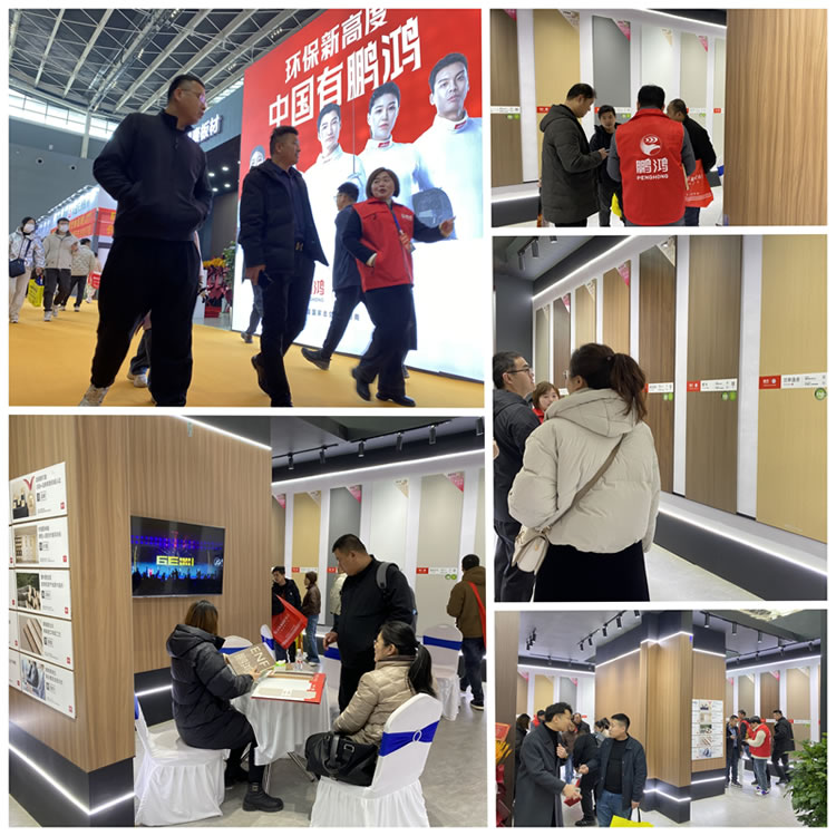 全屋定造板材展会现场照片